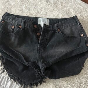 One teaspoon black shorts